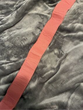 Zohra Vintage Antique Pink Polka Dot Leather Costume Belt